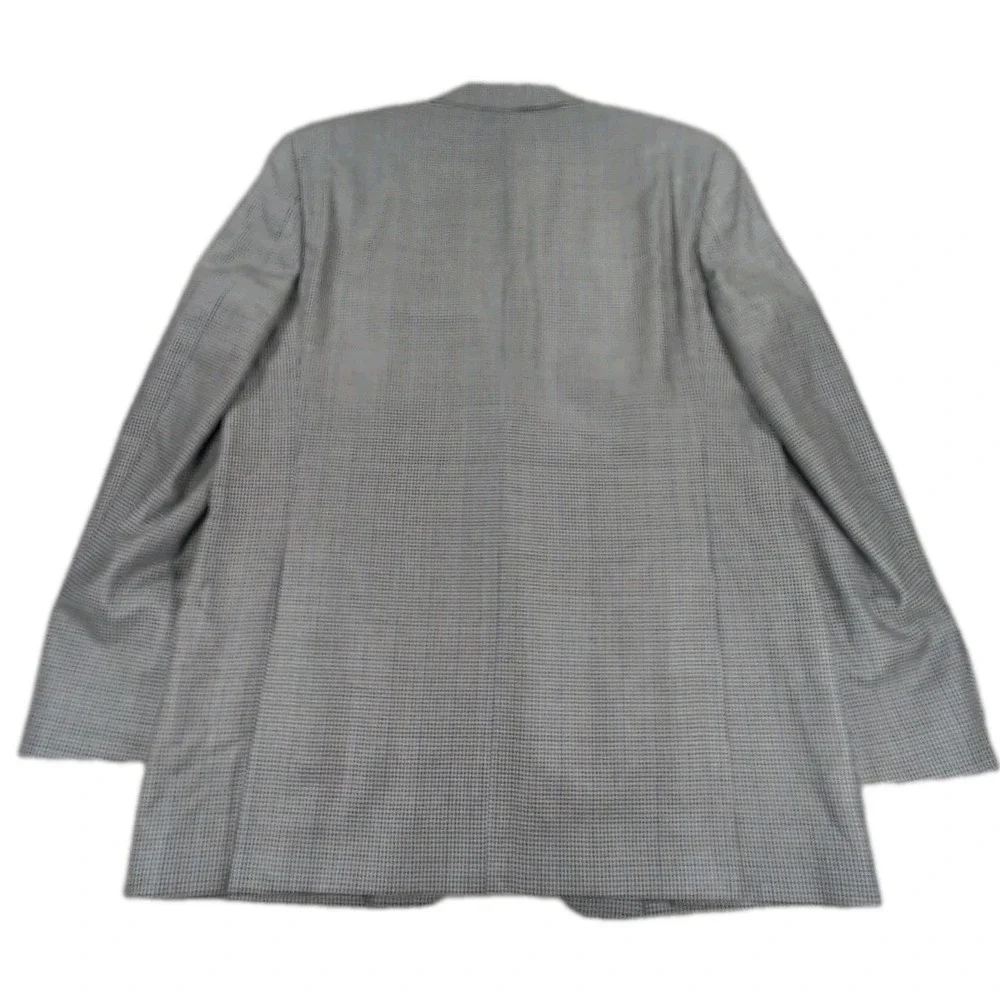 Ralph Ralph Lauren Sport Coat Mens 44L Houndstooth Silk Wool Blazer Dillards